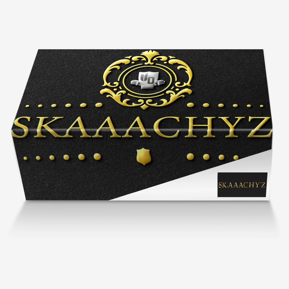 SKAAACHYZ custom made in Italy shoes by Curtis Knight | Box view