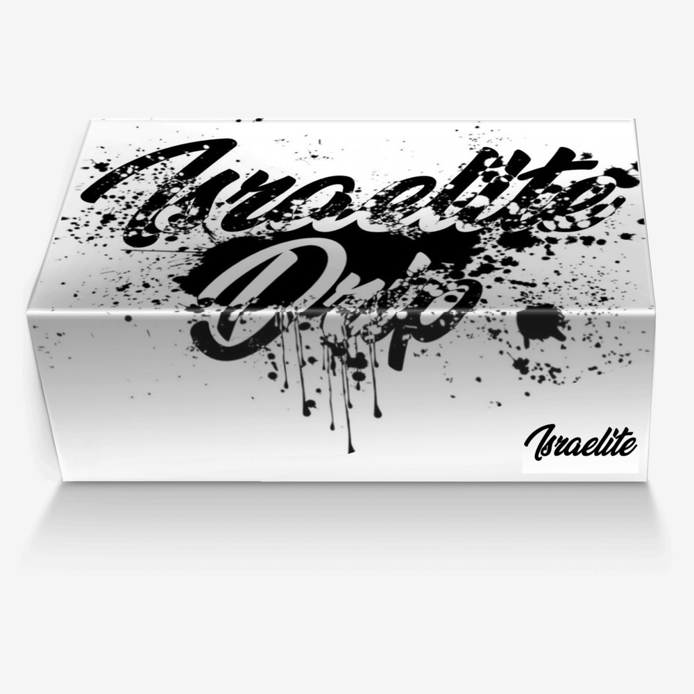 Drippy Blacks custom made in Italy shoes by Damitris Thomas | Box view