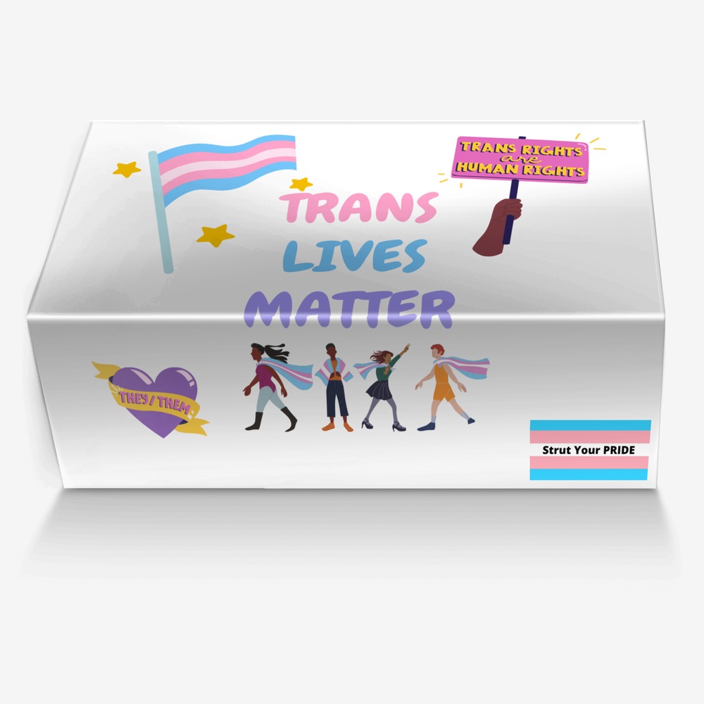 Strut Your Pride custom made in Italy shoes by Jevon Martin | Box view