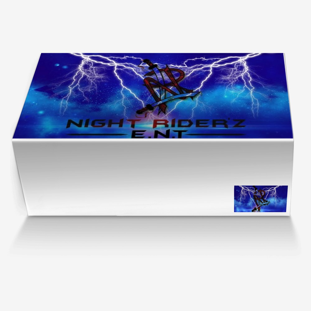 Night Rider`z  custom made in Italy shoes by Everett Dixon | Box view