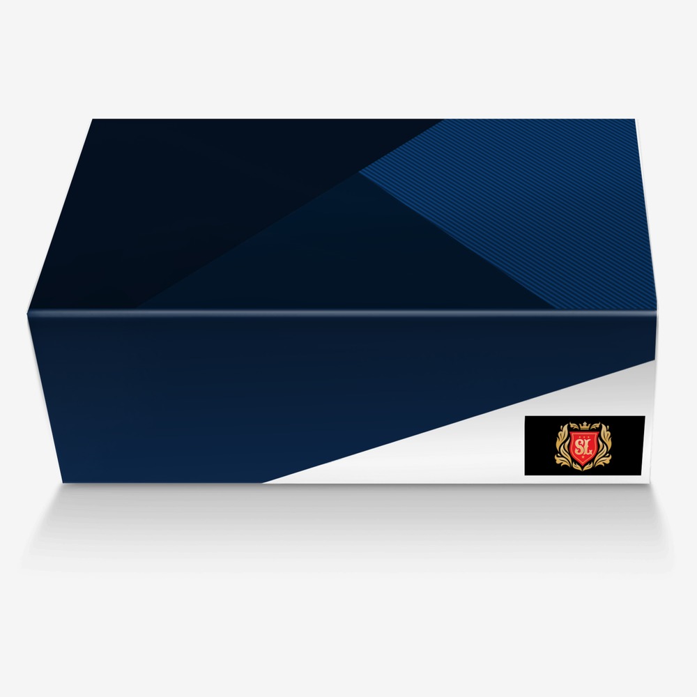 SL custom made in Italy shoes by Lucien M Kabuya | Box view
