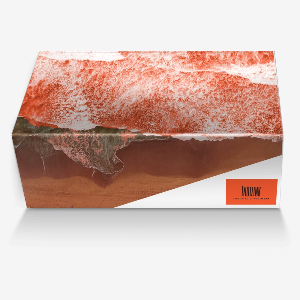 Scone custom made in Italy shoes by Kristen Rucker | Box view