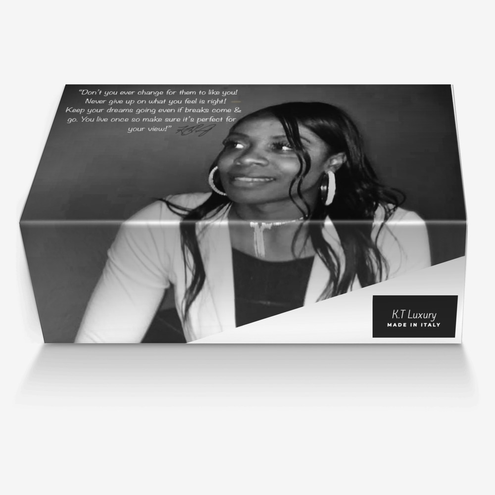K. T Luxury custom made in Italy shoes by Robyn Scott | Box view