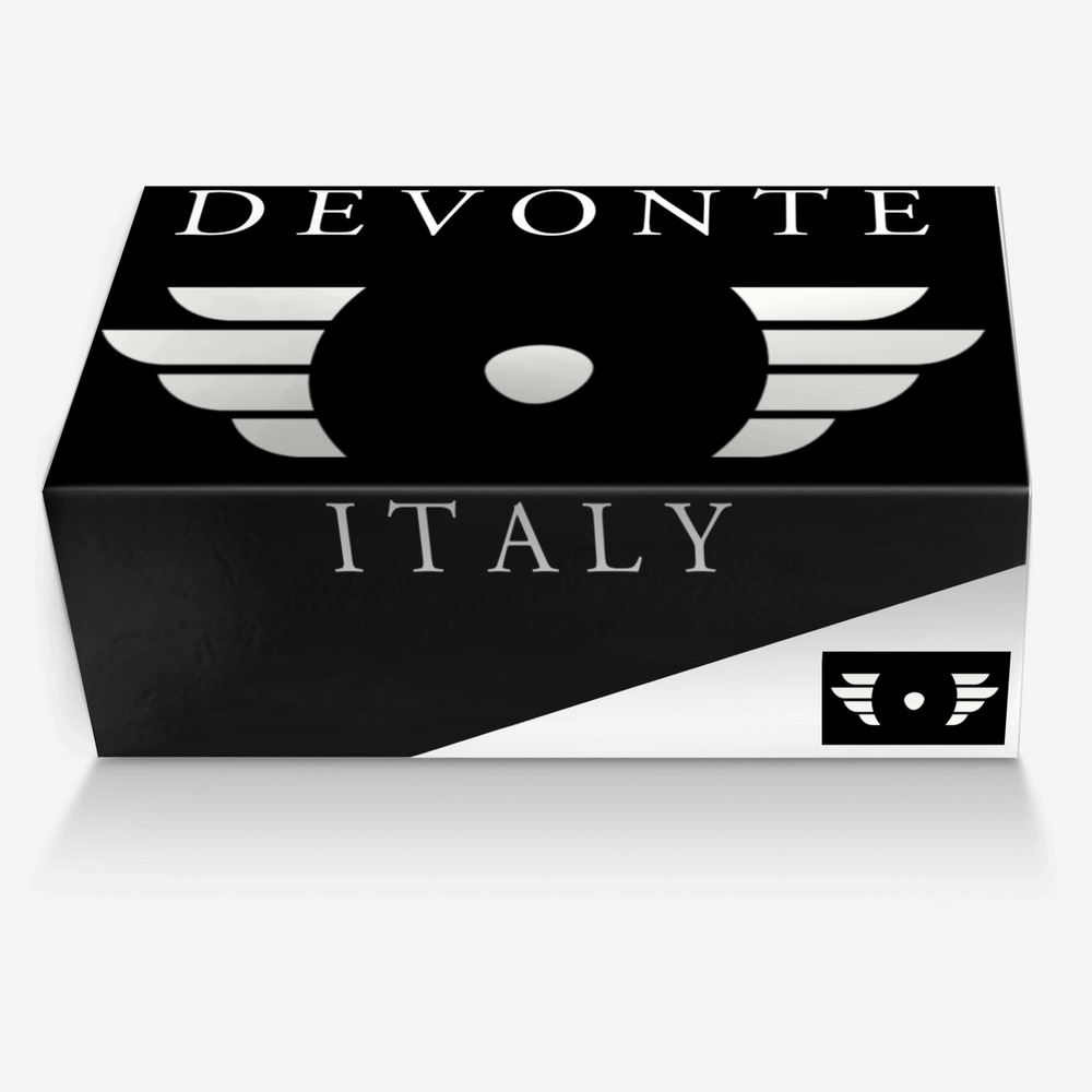 DEVONTE custom made in Italy shoes by De'Andre Brister | Box view