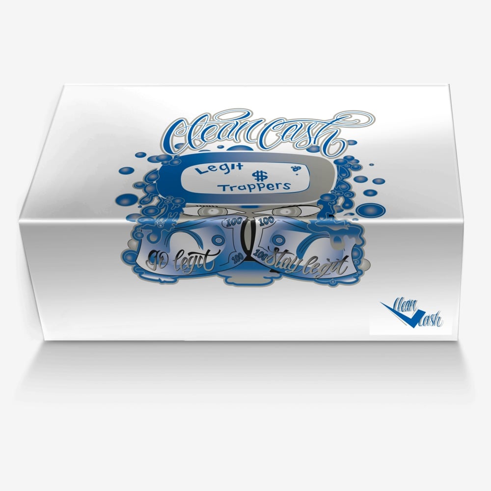 Clean cash Lt Jumpers custom made in Italy shoes by Deon Landry | Box view