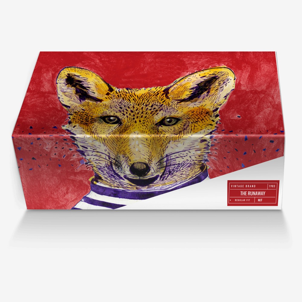 The Runaway custom made in Italy shoes by Reyie Delgado | Box view