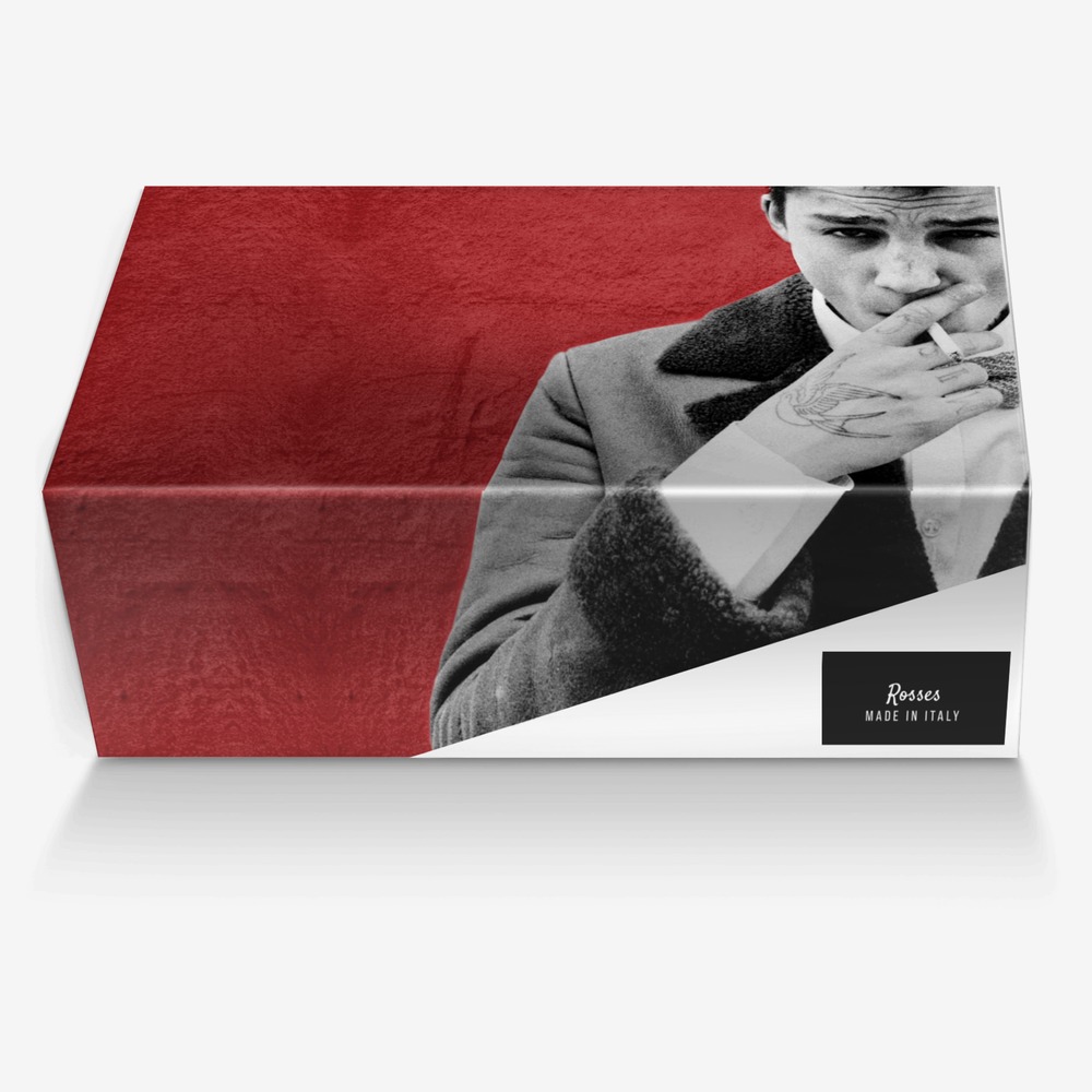 Rosses custom made in Italy shoes by Roscoe Brown | Box view