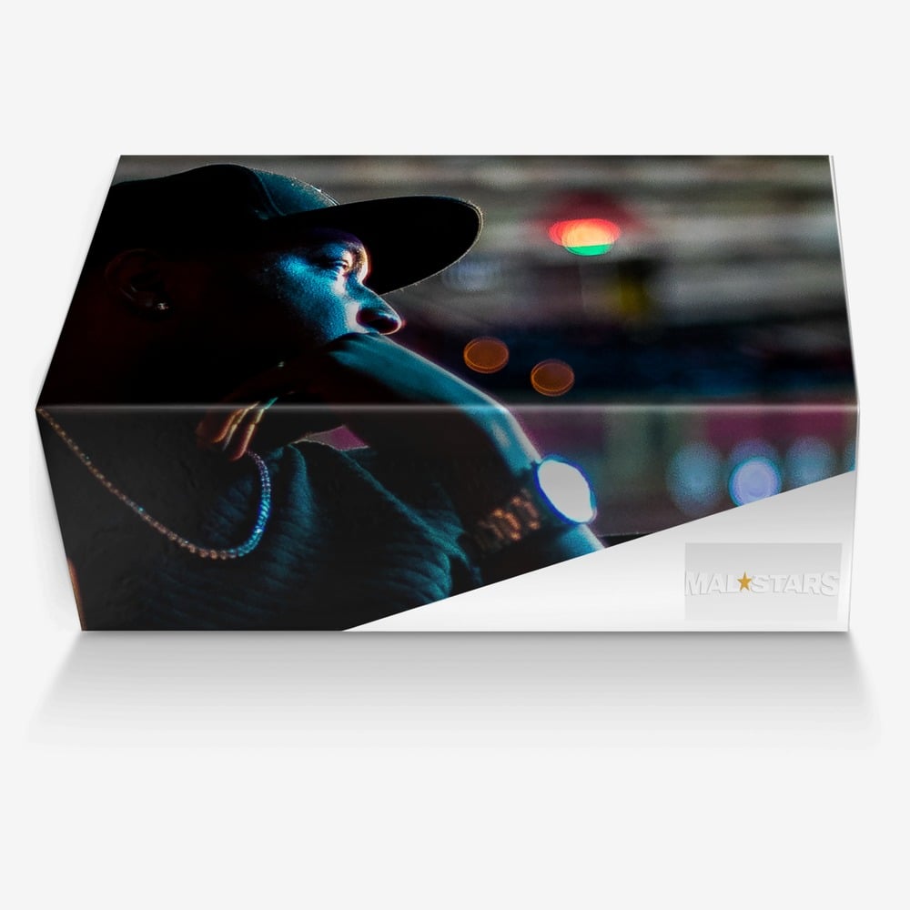 Stadium Star custom made in Italy shoes by Jamal Mccoy | Box view
