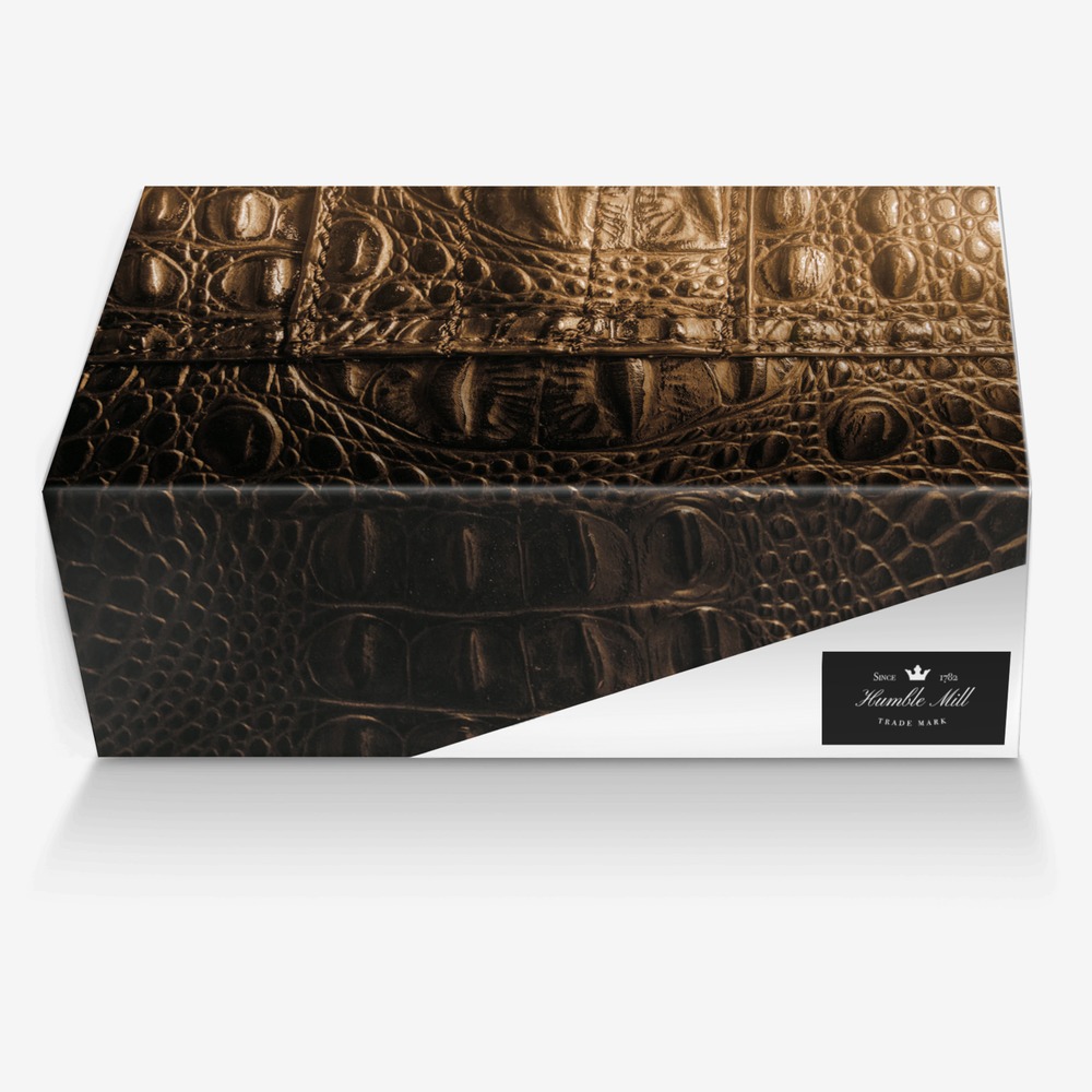 Humble Mill custom made in Italy shoes by John R Hegdal | Box view