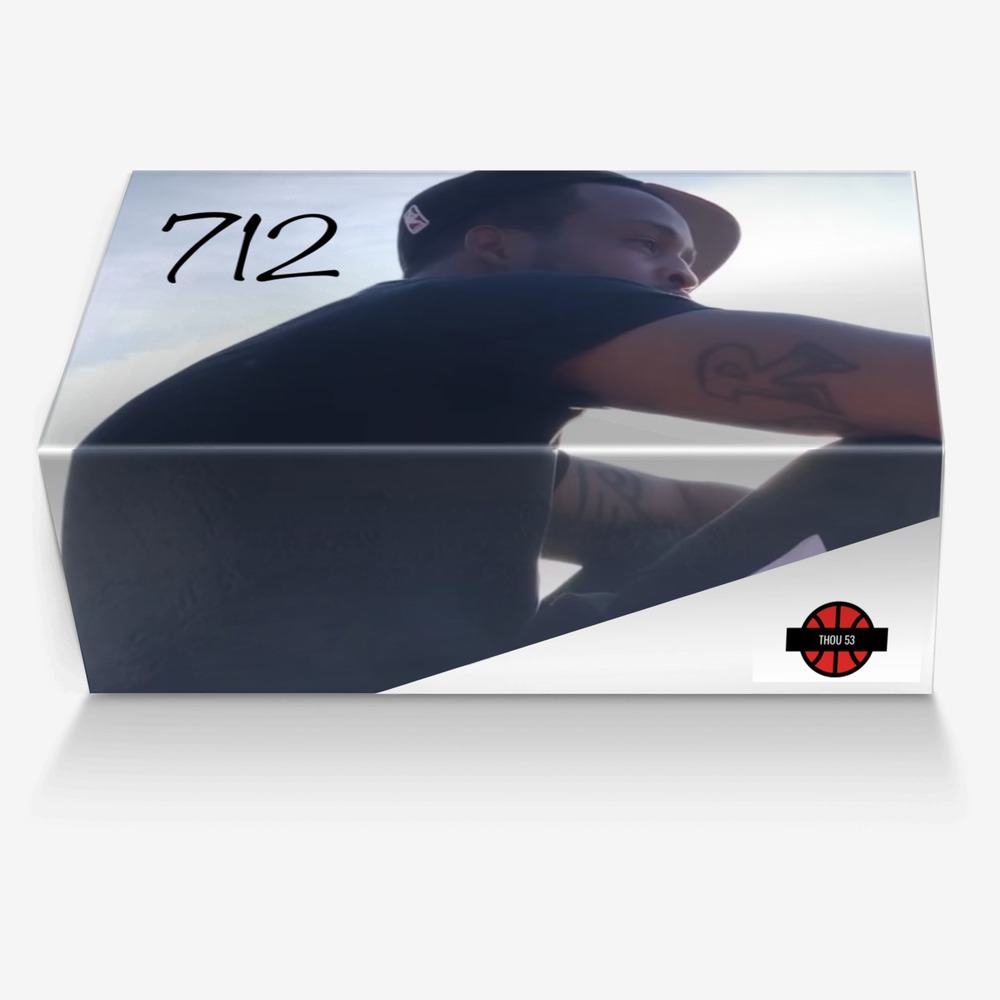 THOU 53 custom made in Italy shoes by Kennyatta Roberts | Box view