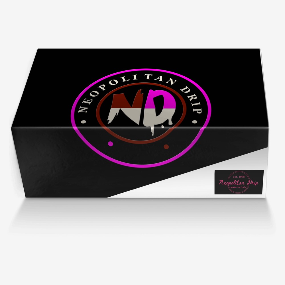 NeoDrip custom made in Italy shoes by Rickey Taylor | Box view