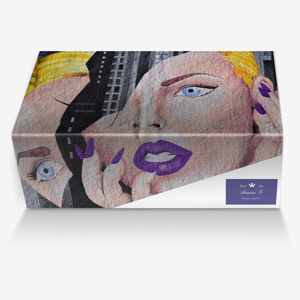 Amani 8 custom made in Italy shoes by Carla Rodgers | Box view