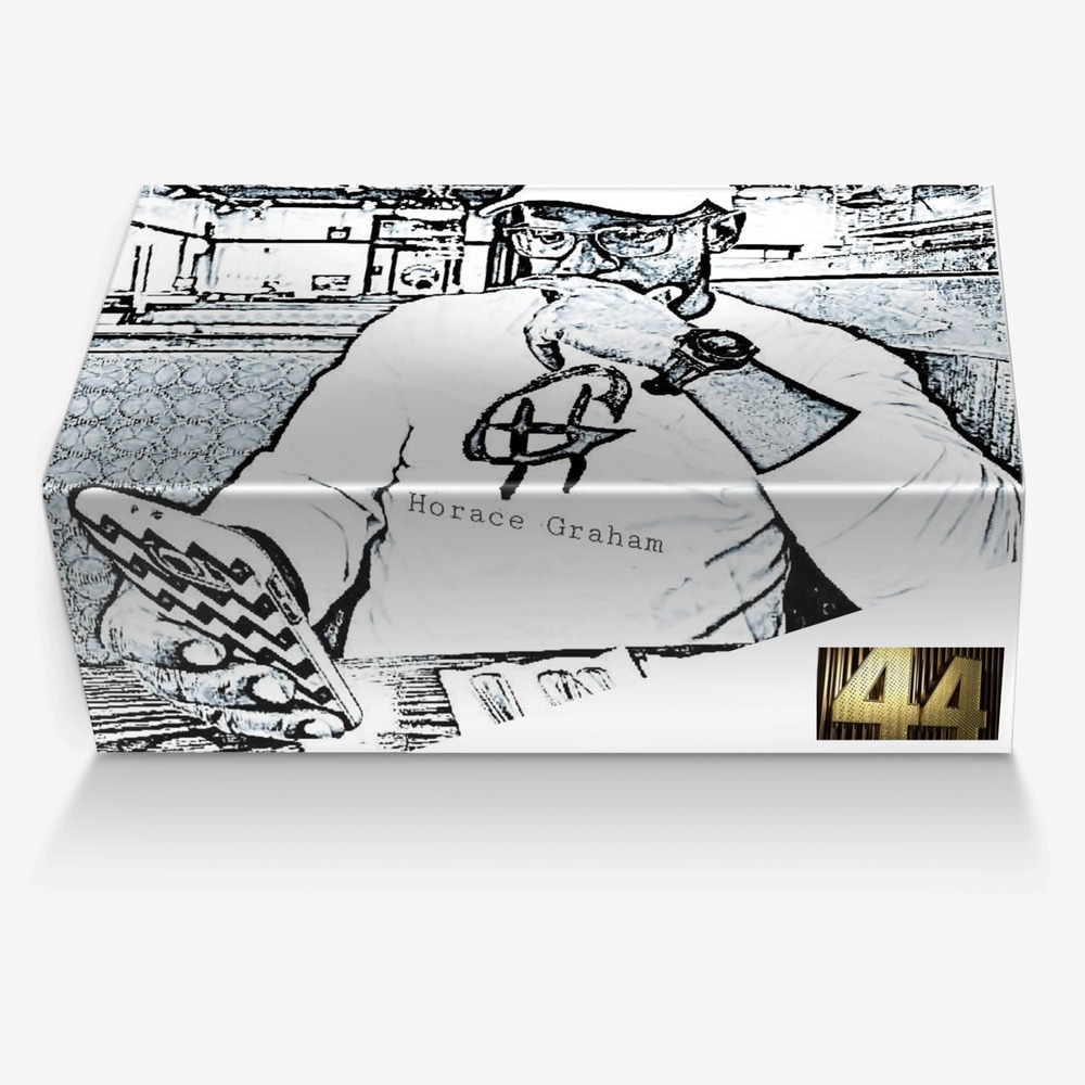 Mizz 44 custom made in Italy shoes by Horace Graham | Box view