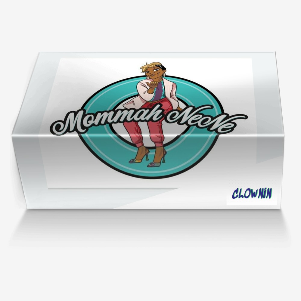 Clownin custom made in Italy shoes by Shaneika Jacobs | Box view