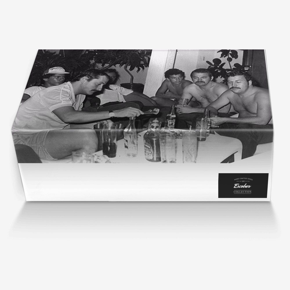 Escobar  custom made in Italy shoes by Hugo Bossdon | Box view