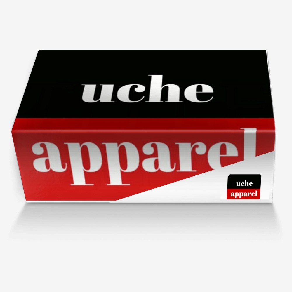 Uche custom made in Italy shoes by Enam Montgomery | Box view