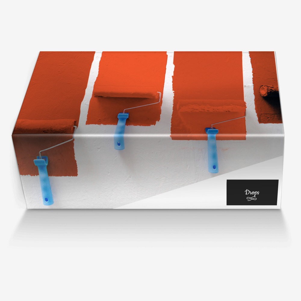 Drops custom made in Italy shoes by Corey Waff | Box view