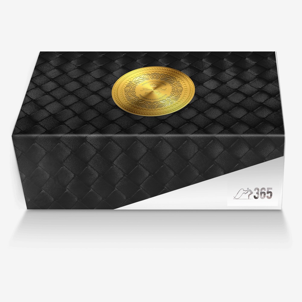 365 custom made in Italy shoes by Christian Nshimiyimana | Box view