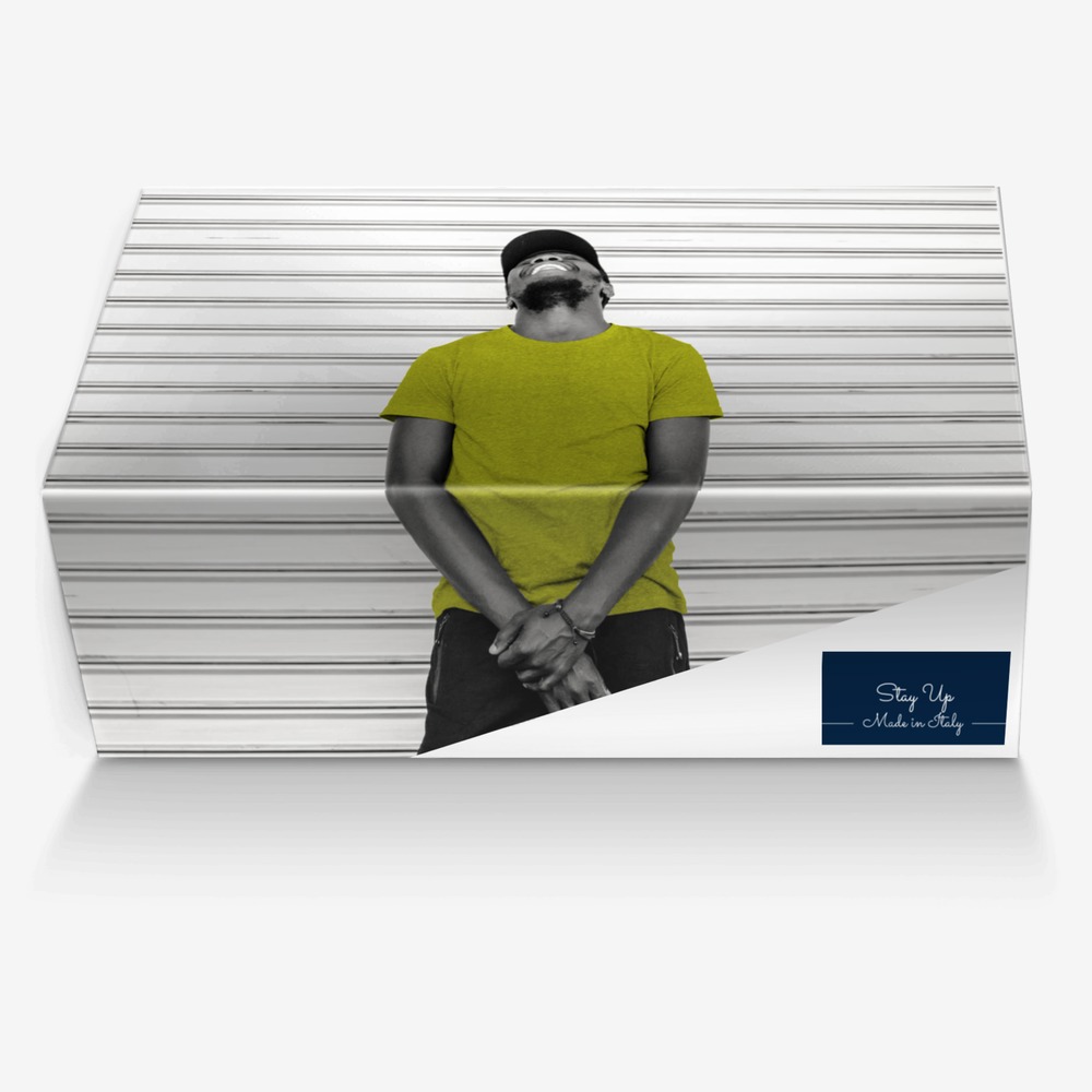 Stay Up custom made in Italy shoes by Larry Perry, Sr. | Box view
