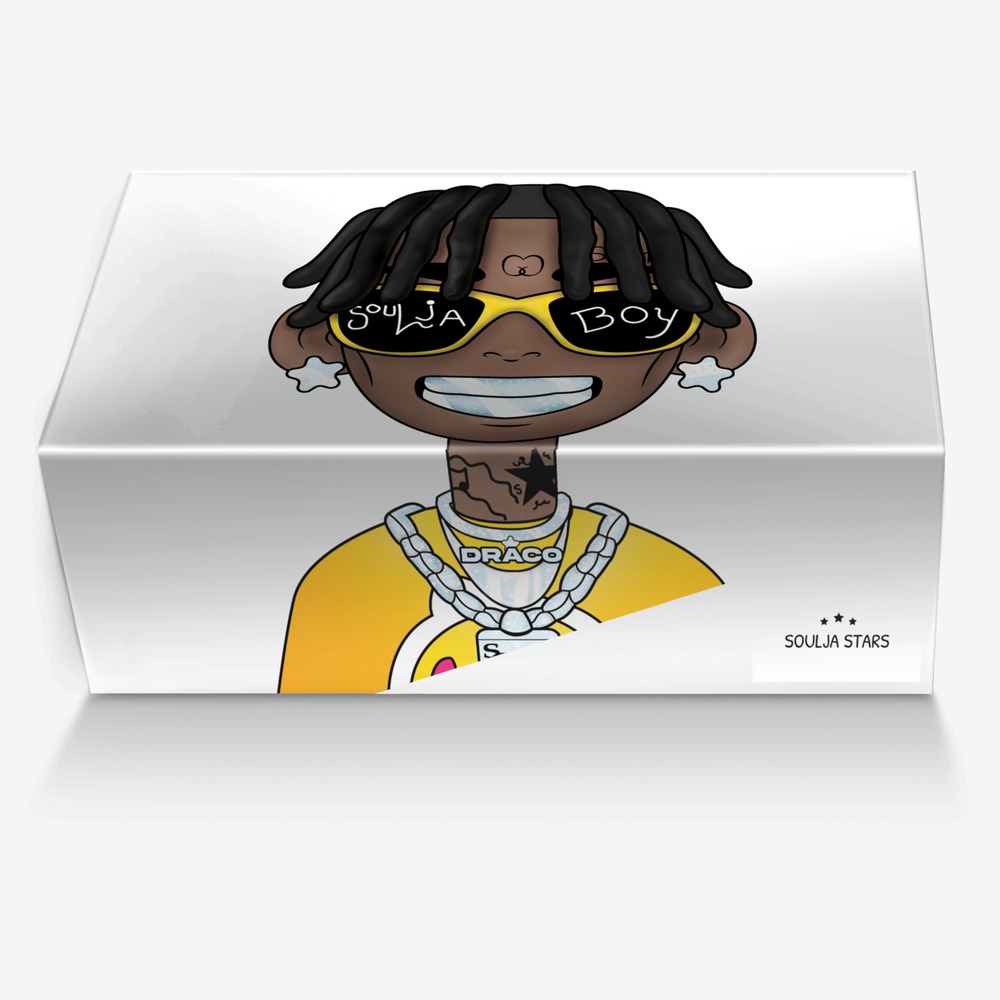 Soulja Stars custom made in Italy shoes by Deandre Way | Box view