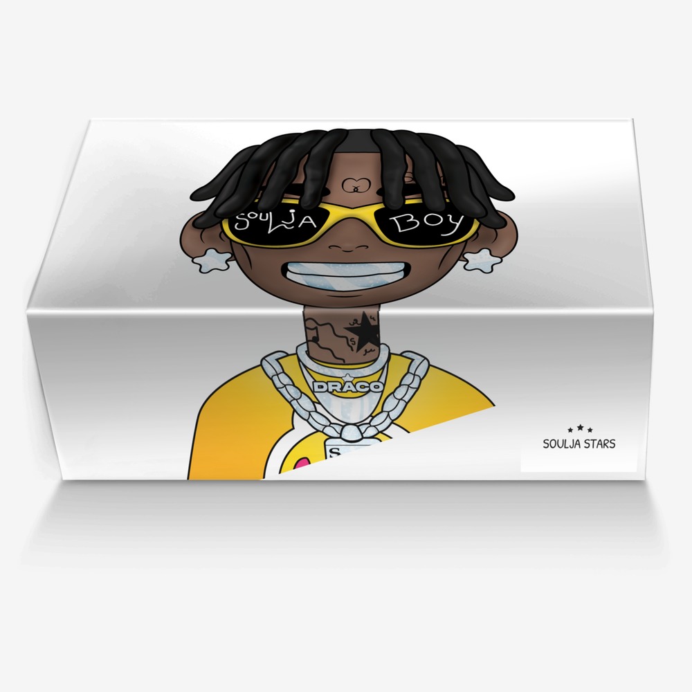 Soulja Stars custom made in Italy shoes by Deandre Way | Box view