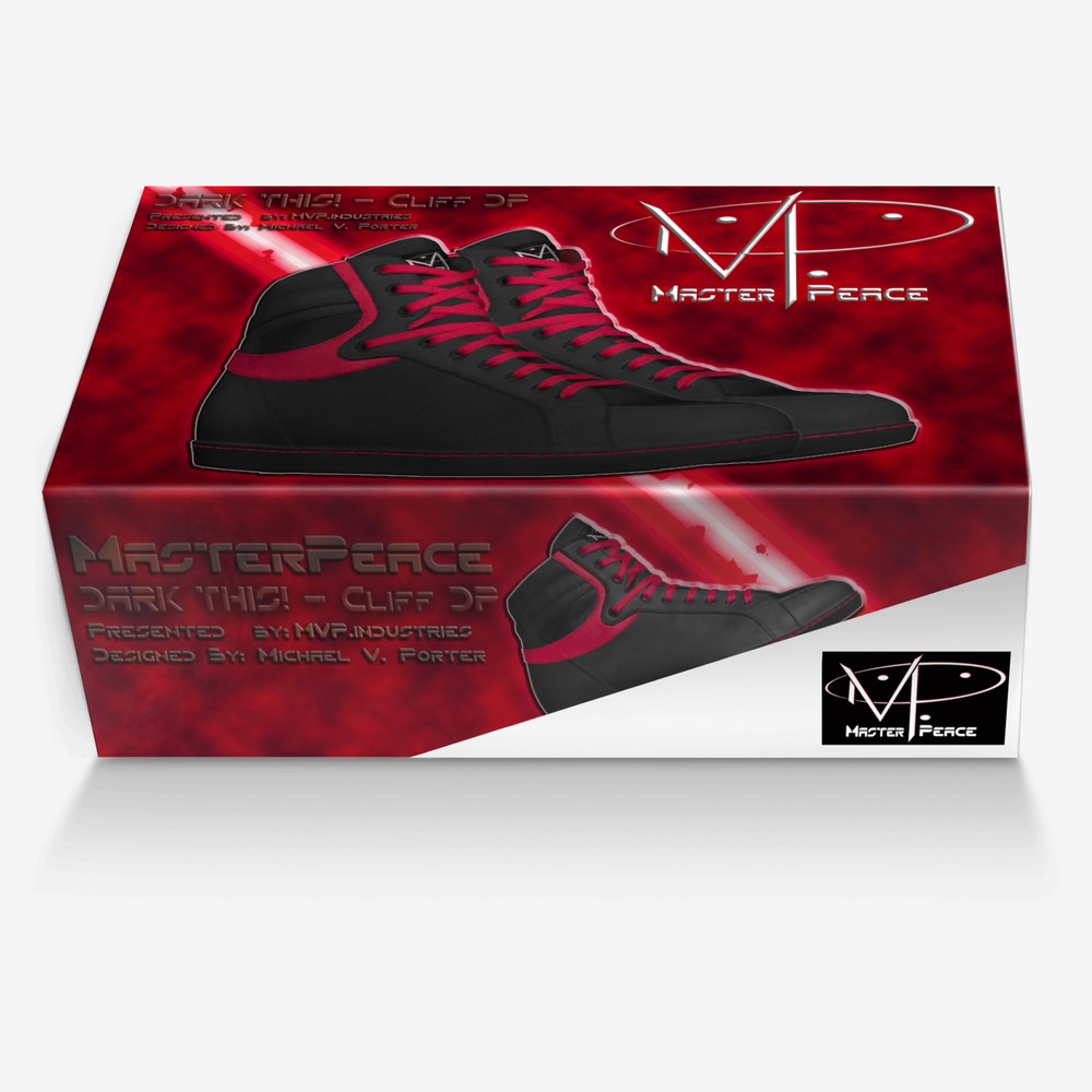 Dark This-Cliff DP custom made in Italy shoes by Michael Porter | Box view