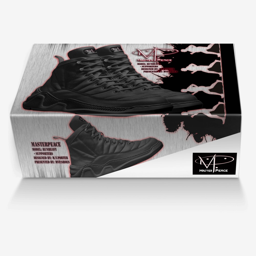 RunHeavy-SupPorter custom made in Italy shoes by Michael Porter | Box view