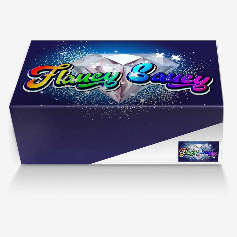 flaucy saucy custom made in Italy shoes by Ahshaki Gibson | Box view