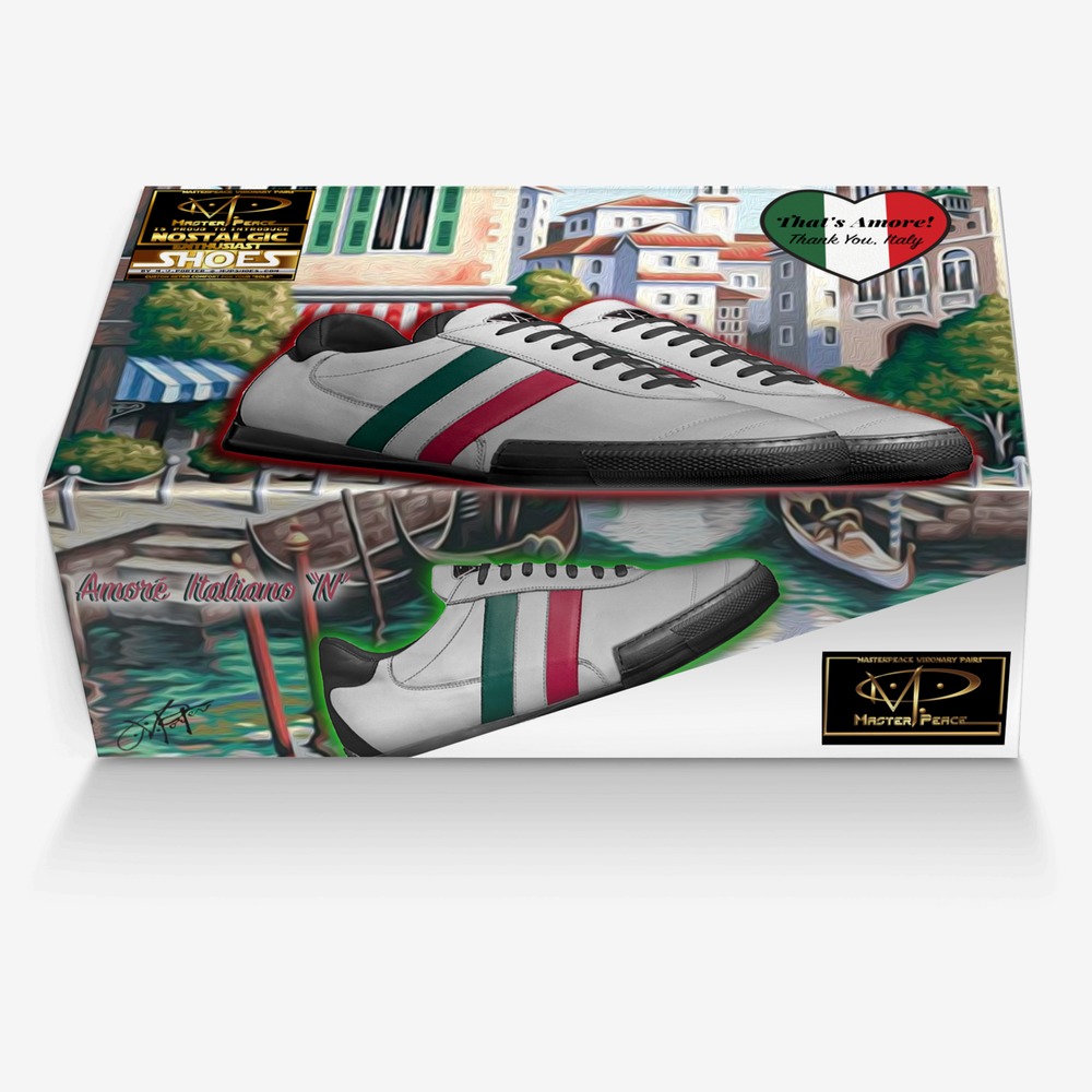 Amoré  Italiano N custom made in Italy shoes by Michael Porter | Box view