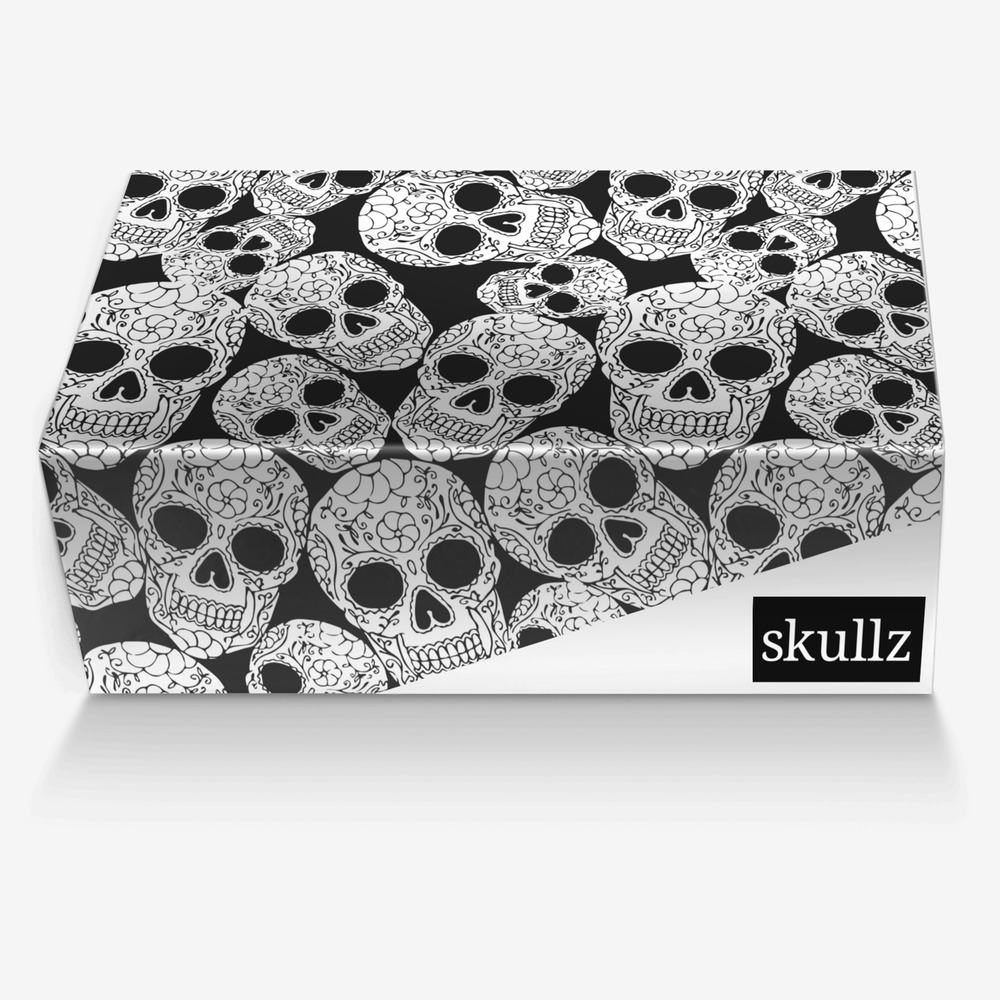 SKULLZ custom made in Italy shoes by M. B. Meyer | Box view