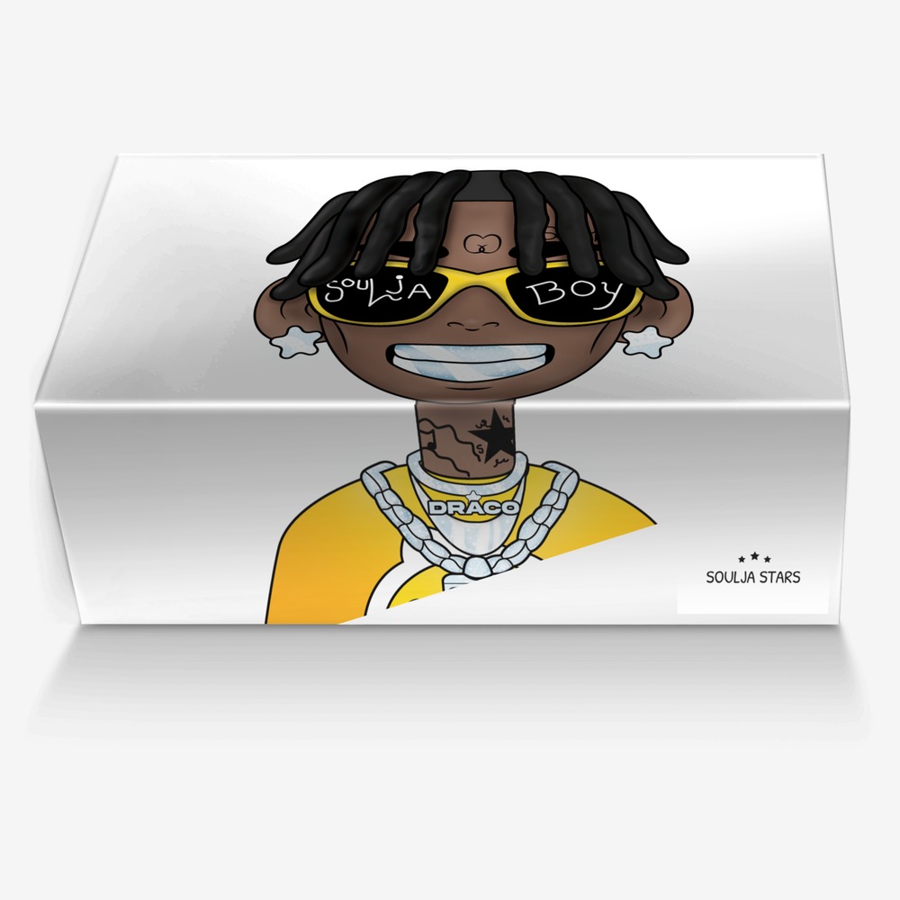 Soulja Stars custom made in Italy shoes by Deandre Way | Box view