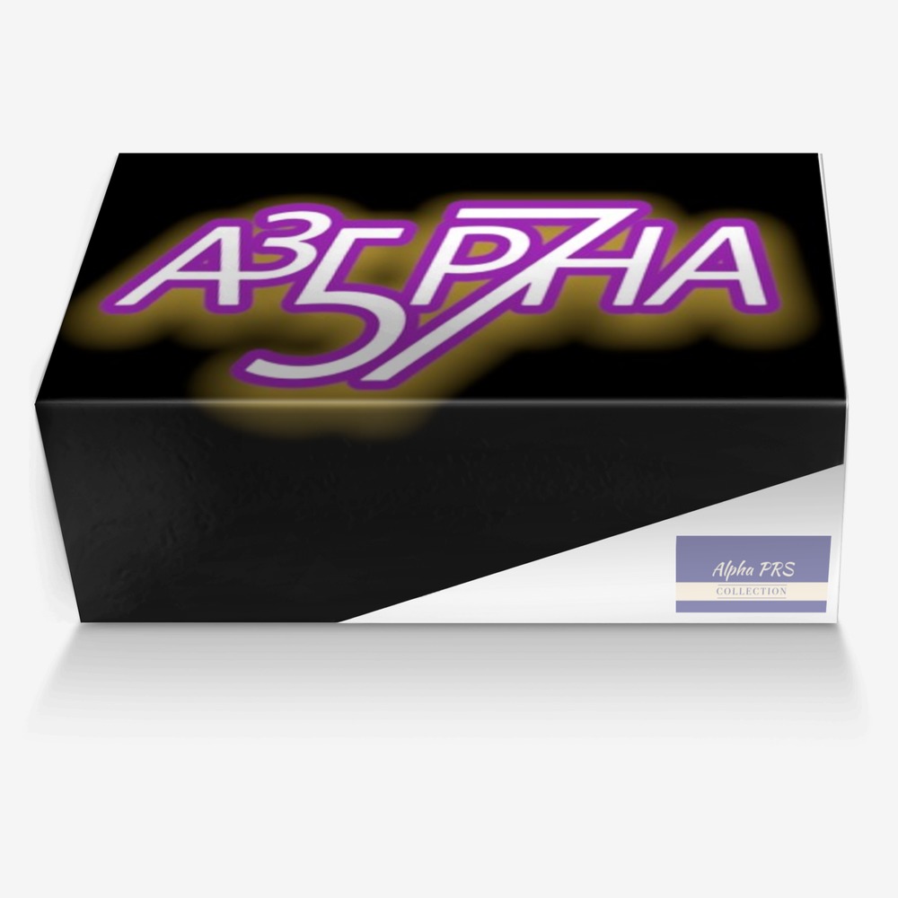 Alpha PRS custom made in Italy shoes by Aldric Horton Jr | Box view