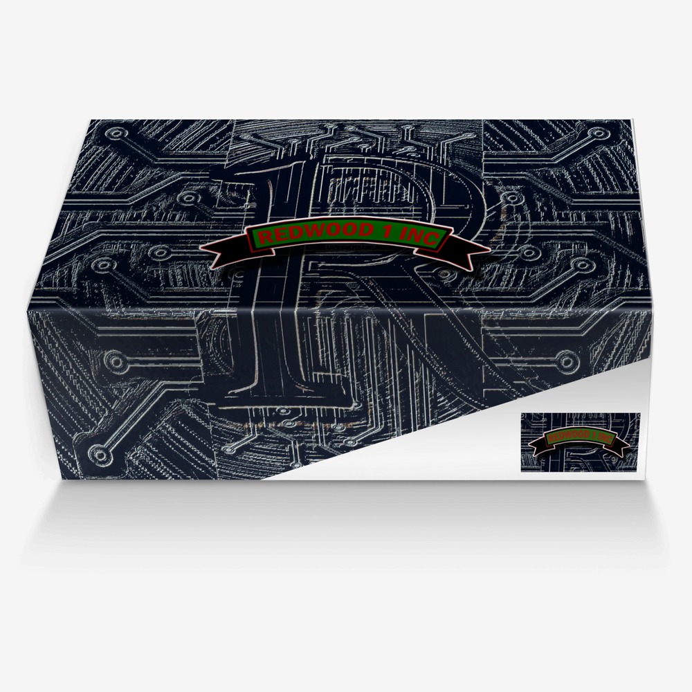 CRYPTO TRAINER  custom made in Italy shoes by Ronald Roberts | Box view