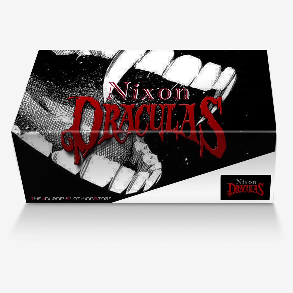Nixon Dracula's custom made in Italy shoes by Ray Kolinski | Box view