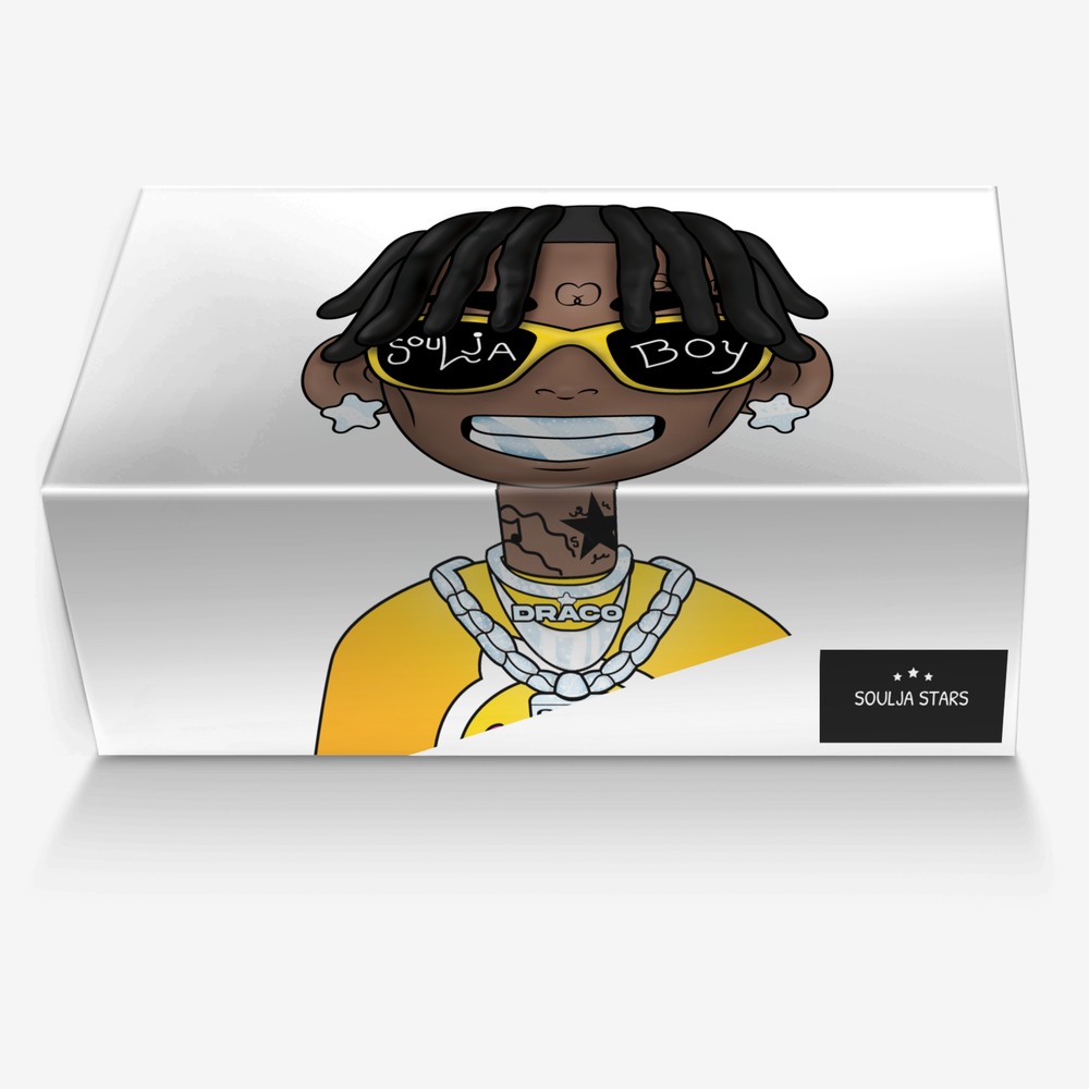 Soulja Stars custom made in Italy shoes by Deandre Way | Box view