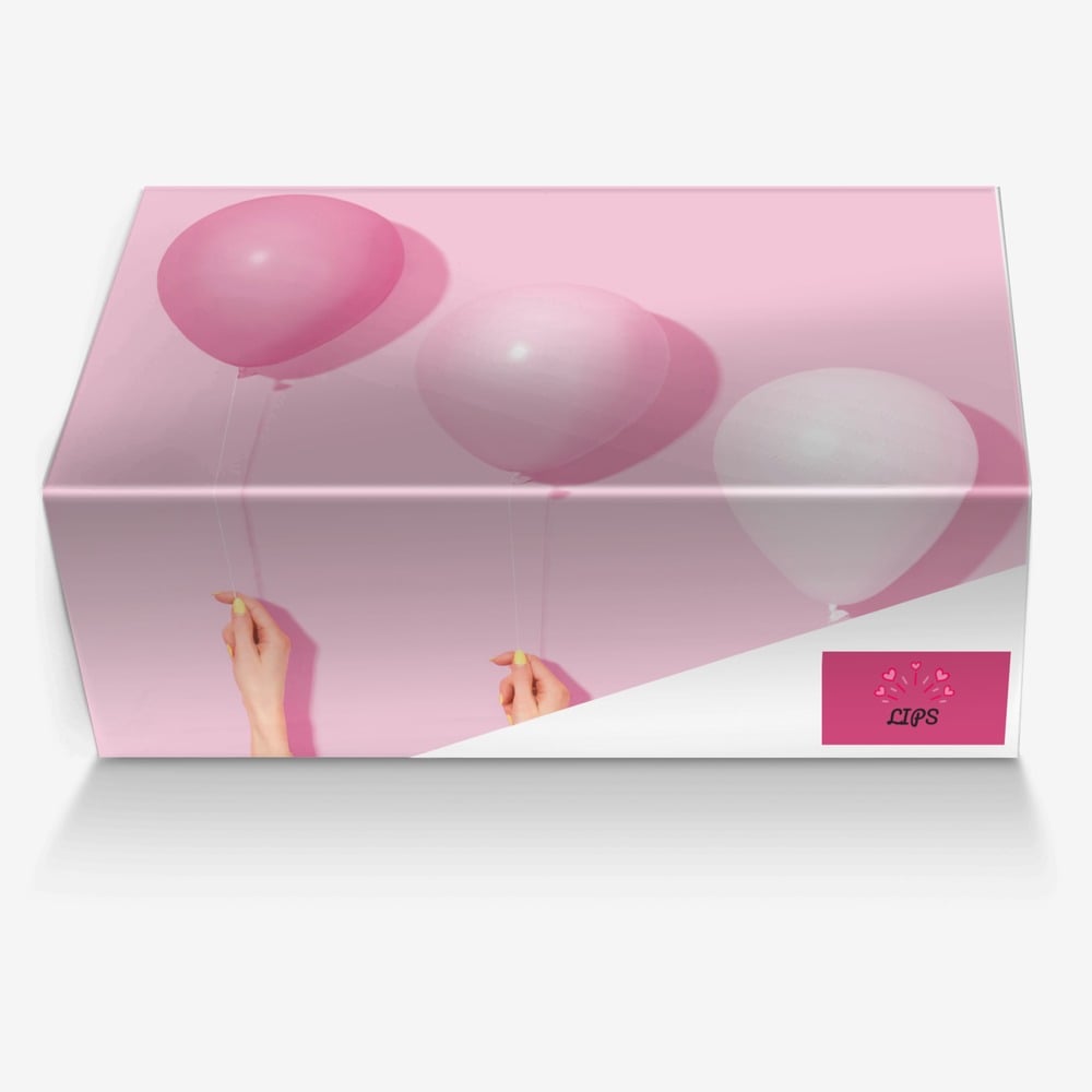 LIPS custom made in Italy shoes by Frankie Robinson | Box view