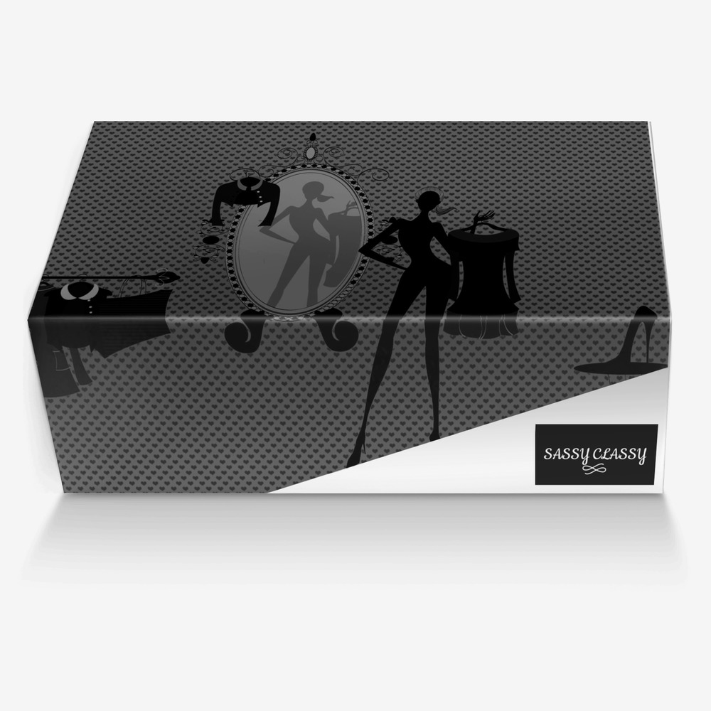 SASSY CLASSY custom made in Italy shoes by Tramaine Smith | Box view