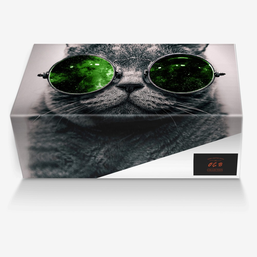 O & B custom made in Italy shoes by Mohammad Ahmad | Box view