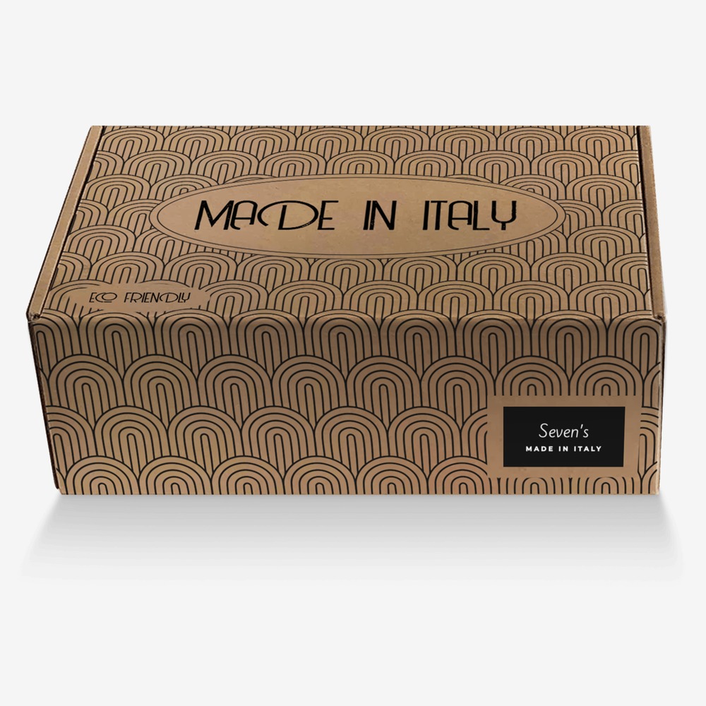 Rising custom made in Italy shoes by Seven Waters | Box view