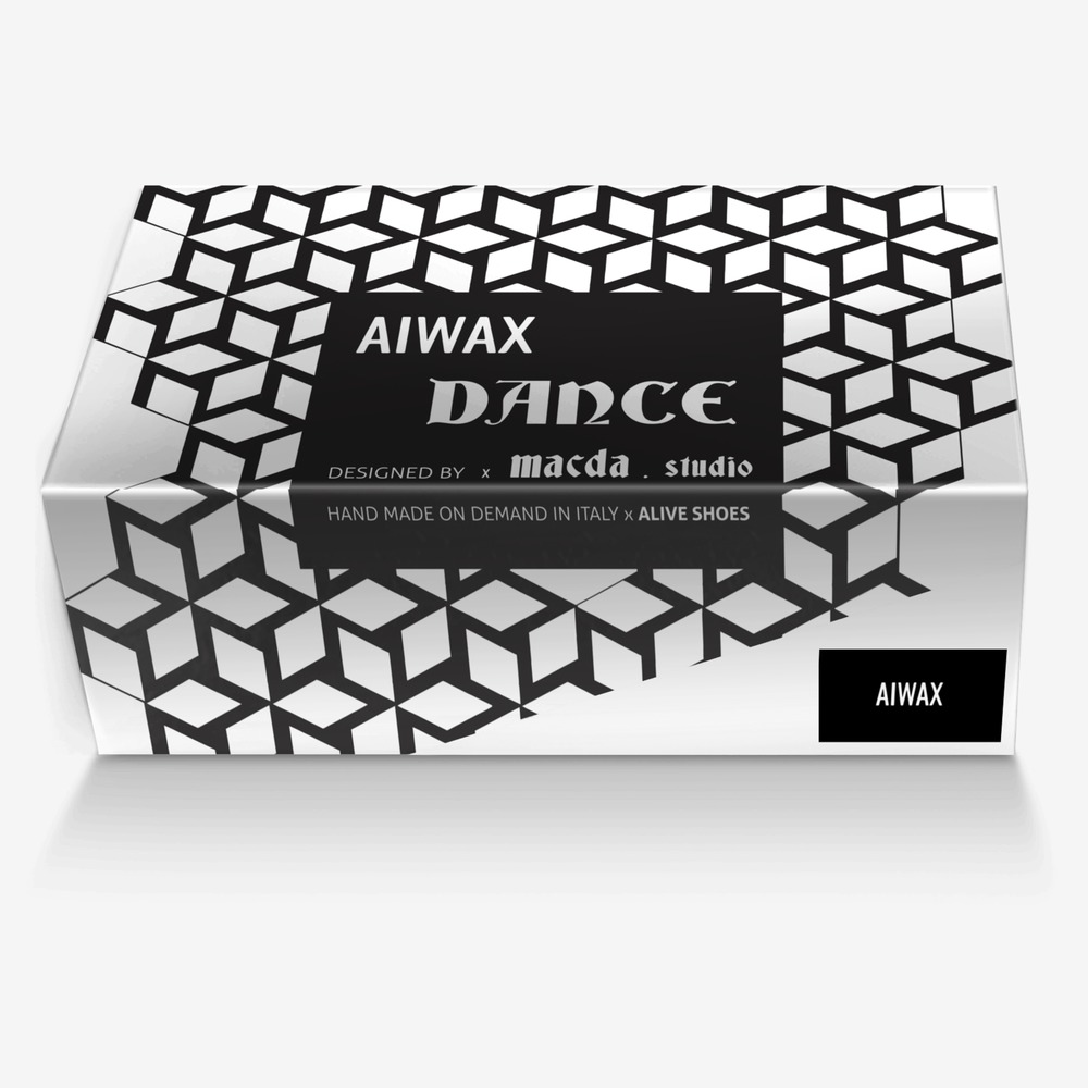  AIWAX DANCE II custom made in Italy shoes by Magdalena Fernandez | Box view