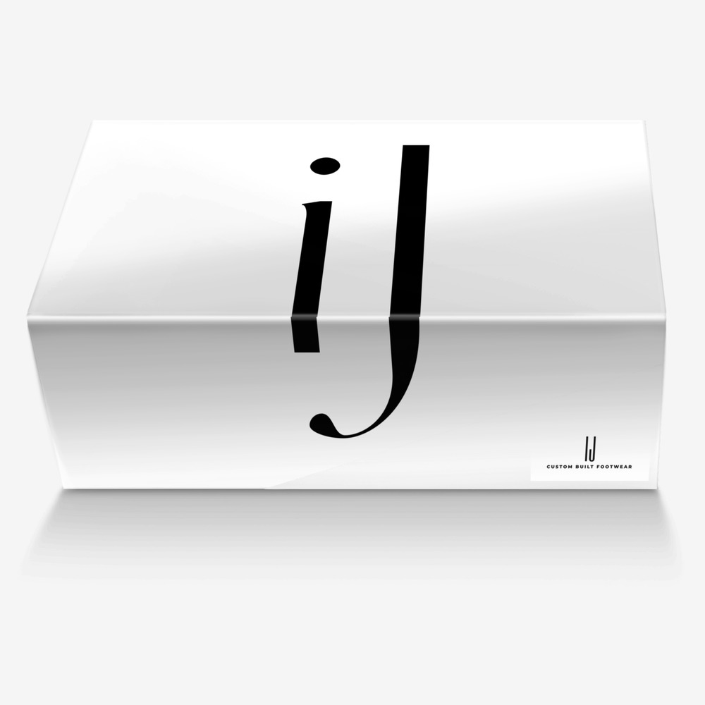IJ-1(Flan) custom made in Italy shoes by Ij Shoe | Box view