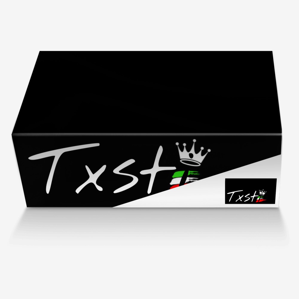 Txsti custom made in Italy shoes by James Tosti | Box view