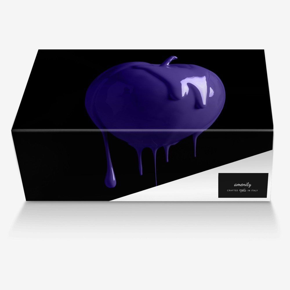 amenity custom made in Italy shoes by Paula Dow | Box view