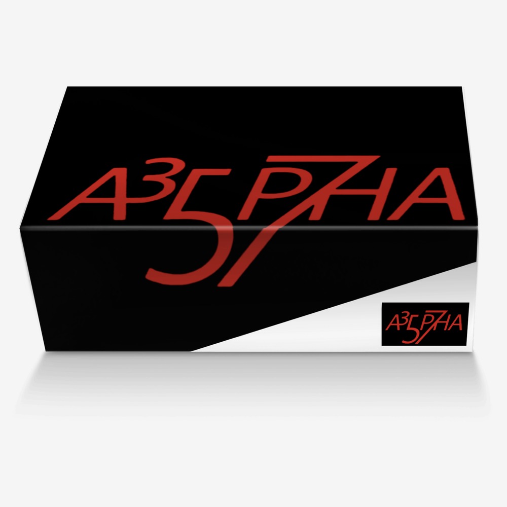 Alpha R3tro High custom made in Italy shoes by Aldric Horton Jr | Box view