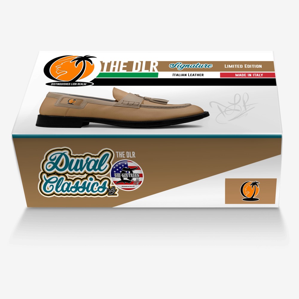 DLR custom made in Italy shoes by David Robinson | Box view