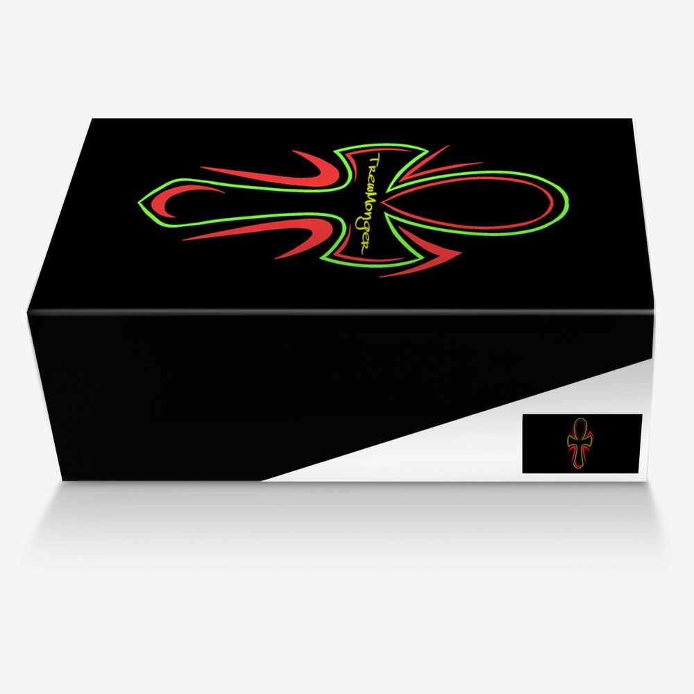 Trew Trainer RBG  custom made in Italy shoes by TrewMonger Brand | Box view