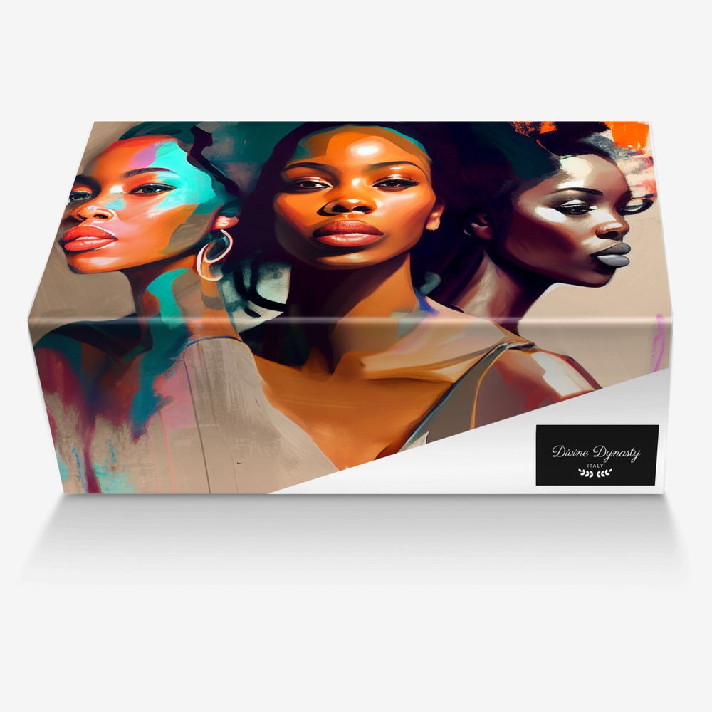 Divine Dynasty custom made in Italy shoes by Nesha Parker | Box view