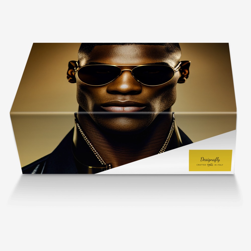 Designafly custom made in Italy shoes by Reynaldo Torres | Box view