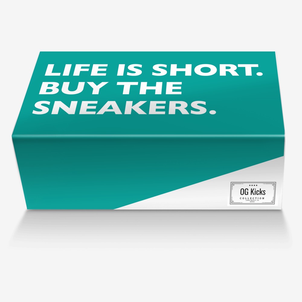 OG Kicks custom made in Italy shoes by Kelly Turner | Box view