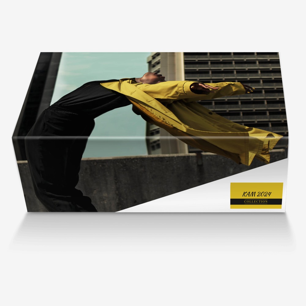 KAM 2024 custom made in Italy shoes by Aminata Kamara | Box view
